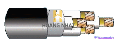 Cáp chống cháy theo IEC 60331-21, 0.6/1(1.2)kV, ruột đồng, 4 lõi, cách điện XLPE, không giáp