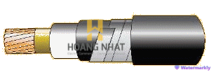 Cáp chống cháy theo BS 6387, 0.6/1(1.2)kV, ruột đồng, 1 lõi, cách điện XLPE, giáp sợi nhôm (hoặc giáp hai lớp băng nhôm)