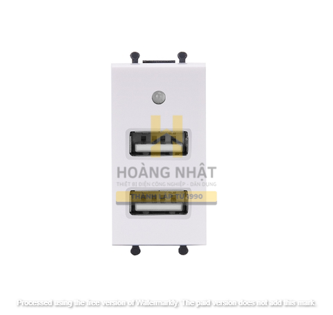 Ổ cắm đôi USB cỡ S Q120B Uten