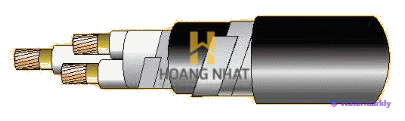 Cáp chống cháy theo BS 6387, 0.6/1(1.2)kV, ruột đồng, 3 lõi, cách điện XLPE, giáp sợi thép mạ kẽm (hoặc giáp hai lớp băng thép)