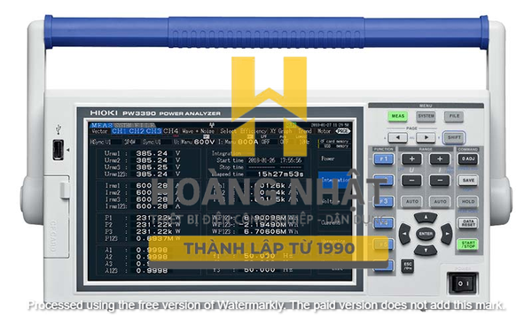 Thiết bị phân tích công suất Hioki PW3390