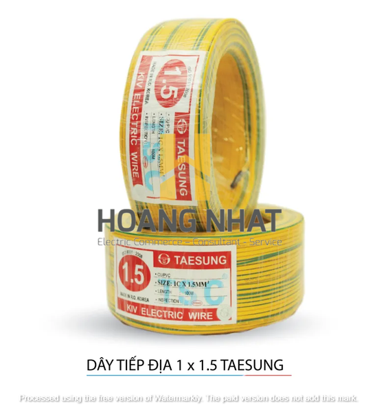 Dây tiếp địa Taesung 1×1.5