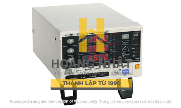 Thiết bị đo và kiểm tra công suất Hioki 3333