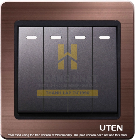 Công tắc bốn 2 chiều A5 Uten