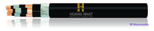 CÁP 12.7/22(24)kV CÁCH ĐIỆN XLPE 3 LÕI