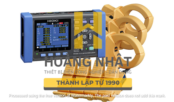 Thiết bị ghi năng lượng điện 3 pha Hioki PW3365-20