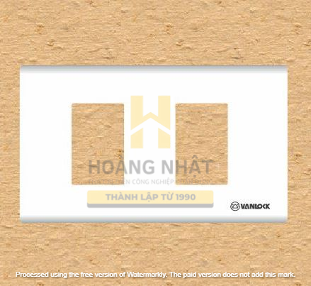 Mặt 2 lỗ S18CC2X