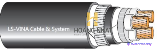CÁP 3 LÕI CÁCH ĐIỆN XLPE 0.6/1(1.2)kV
