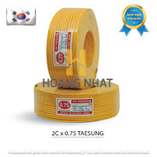 Dây điện đôi 2×0.75 Taesung