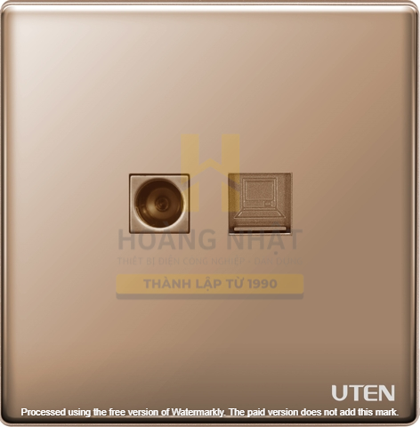 Bộ ổ cắm TV + mạng Z9 Uten