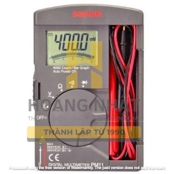 Đồng hồ đo điện vạn năng Sanwa PM11