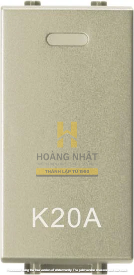 V9.1-Công tắc bình nước nóng 20A cỡ S Uten