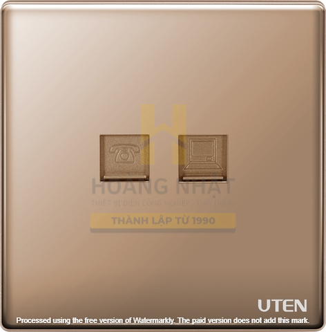 Bộ ổ cắm điện thoại + mạng Z9 Uten