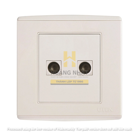 ổ cắm đôi Tivi V4 Uten