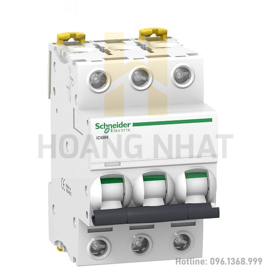 Aptomat iC60H MCB A9F84325 3P 25A 10kA Acti9