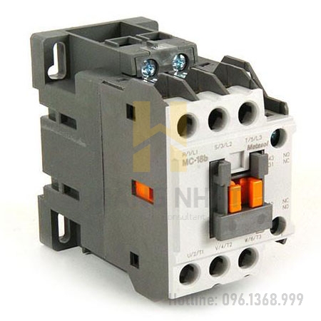 Contactor MC-18b 3P 18A (1a1b) LS