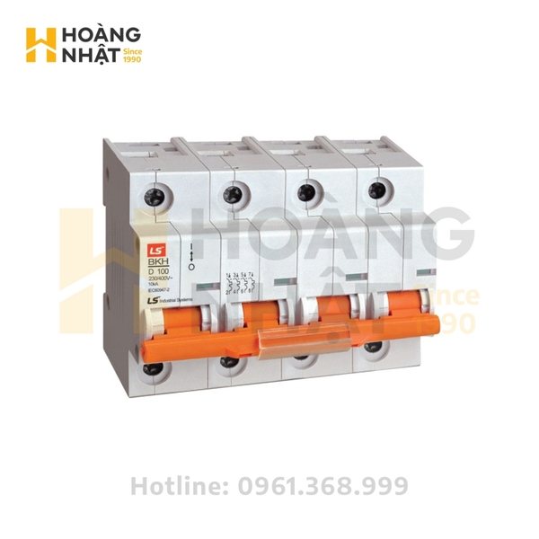Aptomat MCB LS BKH 4P 100A 10kA