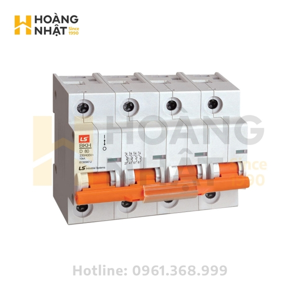 Aptomat MCB LS BKH 4P 80A 10kA