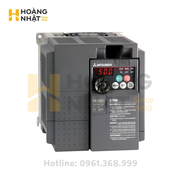 Biến tần Mitsubishi  FR-E720-0.2K