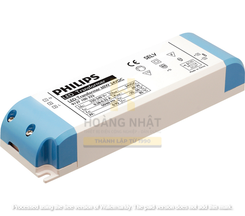 Biến áp điện tử đèn LED Economic LED Transformer 60W 24VDC Philips