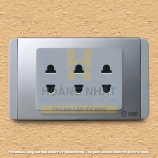 Ổ cắm 2 chấu S68UG3 Sino
