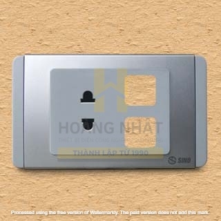 Ổ cắm đơn 2 chấu S68GU/XX Sino