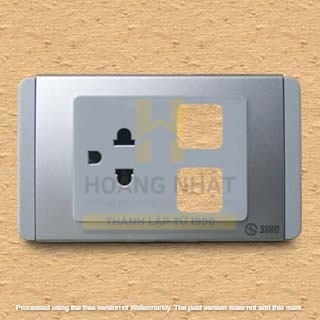 Ổ cắm đơn 3 chấu S68GUE/XX Sino
