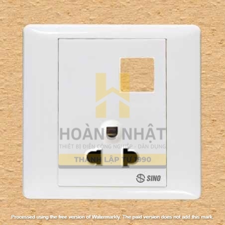 Ổ cắm đơn 3 chấu S986UEX Sino