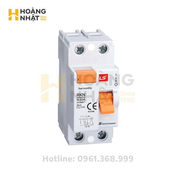 Aptomat RCCB LS RKN 1P+N 32A 6kA