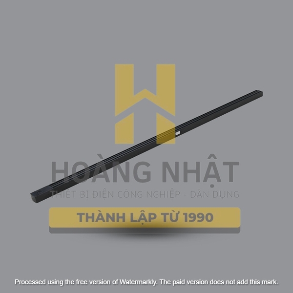 Thanh ray 2 chấu loại 1,5m trắng/đen Paragon
