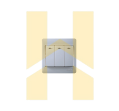 Bộ nút nhấn ba có LED