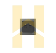 Module ổ cắm mạng đôi CAT.6