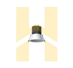 Đèn spotlight âm trần viền tròn HS30 (White)