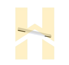 Đèn LED thanh gắn nổi hoặc treo trần PASA40L