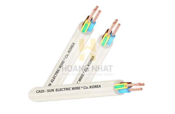 Cáp tròn 3 lõi mềm VCTF 3x2.5 (300/500V)