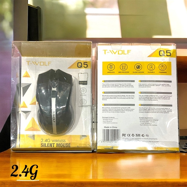 19.6 Chuột không dây T-IVOLF 2.4G Q5