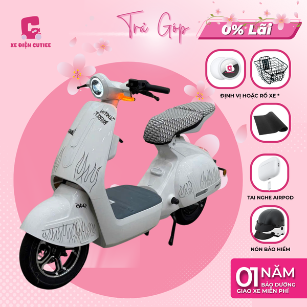 Xe điện V3 946 dáng Vespa