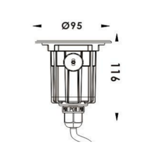 Inground Light ST2095R1*a-A1-Y