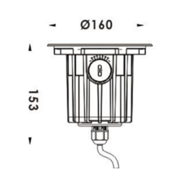 Inground Light ST2160R1*a-A1-Y