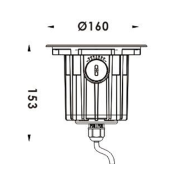Inground Light ST2160R1*a-B1-Y