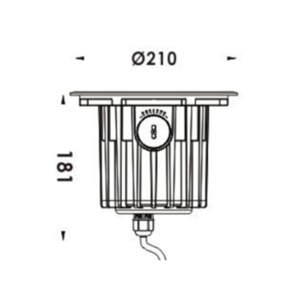 Inground Light ST2210R1*a-B1-Y