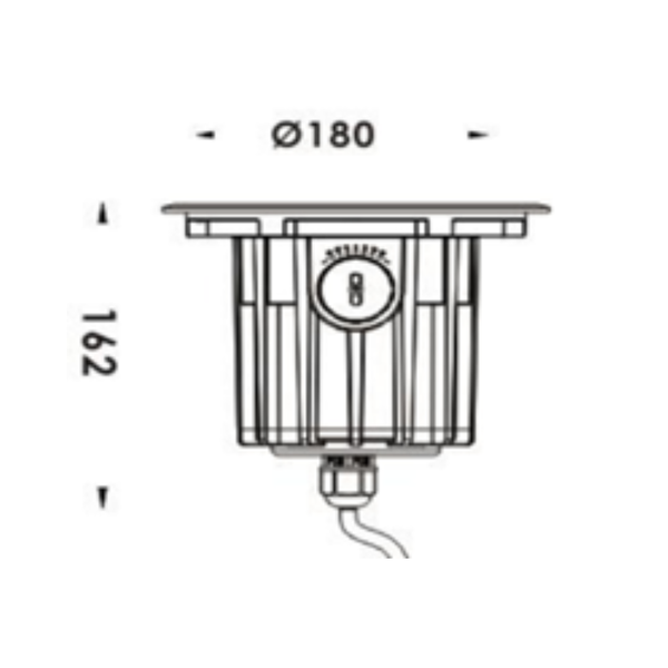Inground Light ST2180R1*a-B3-Y