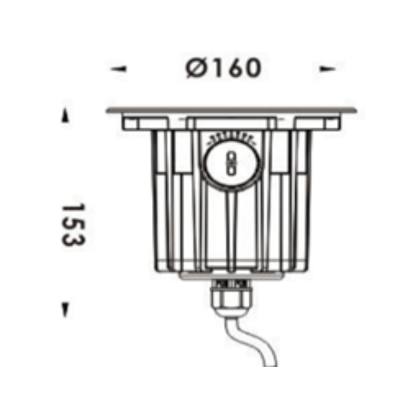 Inground Light ST2160R1*a-B4-Y