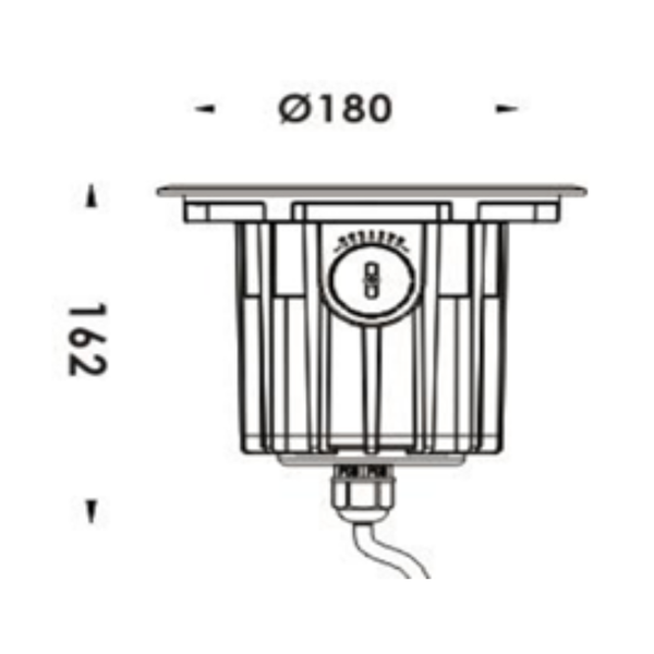 Inground Light ST2180R1*a-B4-Y