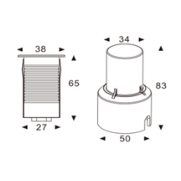 Inground Light ST2038R1*a-A3-Y