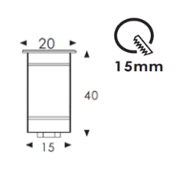 Inground Light ST2020R4*a-C7-X