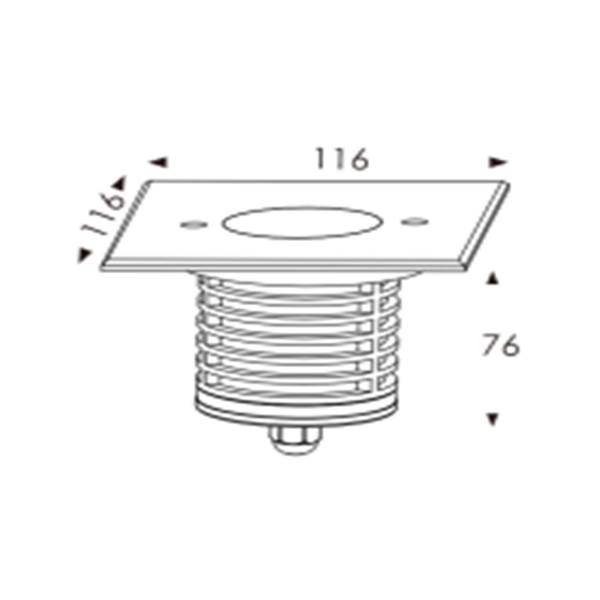 Inground Light ST2116S2-1