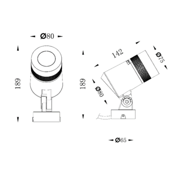 Spotlight ST3080R1B