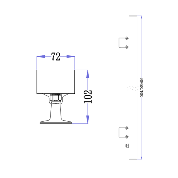 Wall Light ST6072L2-0.5M