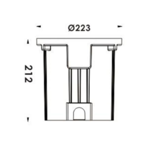Inground Light ST2250R1*a-B1-Y